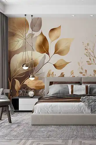 Akar Creation Master Bedroom Wallpaper